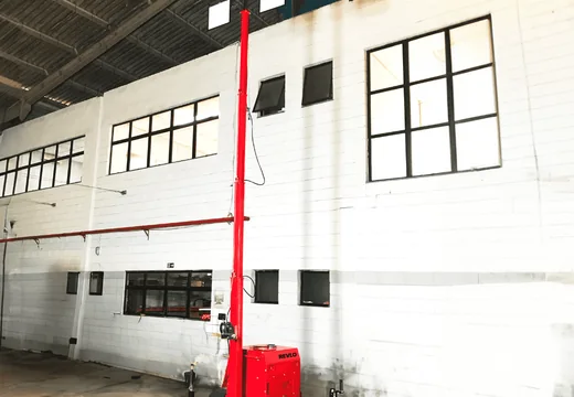 RV 4000 — Equipamento em campo